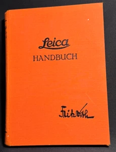 #K0004- Leica Handbuch , Fritz Vith Buch von 1940 - Photo 1/5