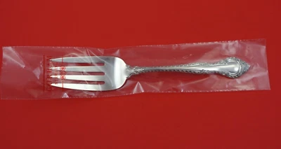 English Gadroon by Gorham Sterling Silver Cold Meat Fork 8" New - Image 1 of 2