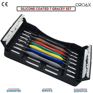 7 piezas de curetas dentales Gracey para conducto radicular parodontal escalada - Bild 1 von 8
