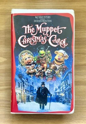 VHS ~ The Muppet Christmas Carol ~ Color ~ FS ~ G ~ 89 Mins. ~ 1993 ~ !L🔴🔴K! - Image 1 of 4