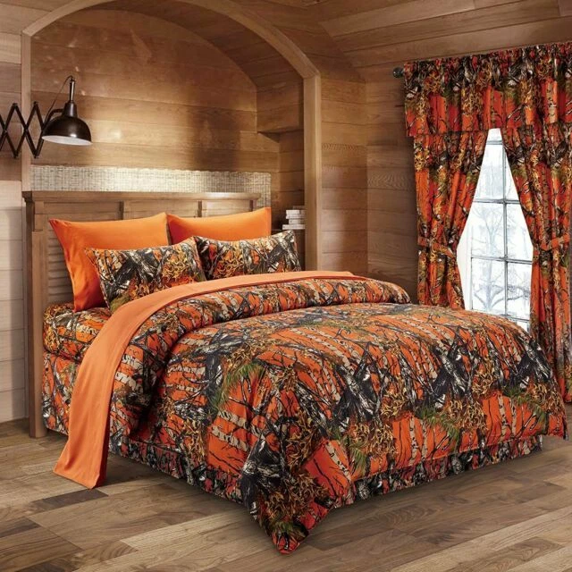 Regal Comfort DC171-8FQ Reversible Comforter - Orange