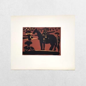 Pablo Picasso Linograbados Avant Piqué 1962 Círculo de Arte Linocut Boeck - Imagen 1 de 1