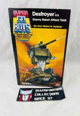 Vintage Tonka 1984 Super GoBots Destroyer New in Box MIB - Image 1 of 3