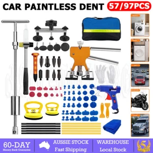 97Pcs Car Paintless Dent Repair Kit Auto Body Dent Puller Car Dent Removal Tools - Picture 1 of 14