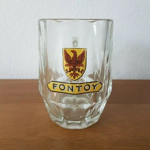 Ancien verre Old glass Brasserie de Fontoy Emaillé 6/20L - Bild 1 von 2