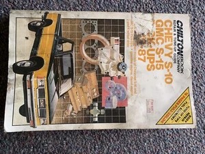 Chiltons Repair Tune Up Guide 1982-87 Chevy S-10 GMC S-15 Pickups Paperback - Picture 1 of 1