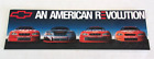 2000S Vintage Chevy An American Revolution Bumper Sticker Monte Carlo