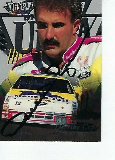 DERRIKE COPE SIGNED 1996 FLEER ULTRA #54 - NASCAR - Image 1 of 1