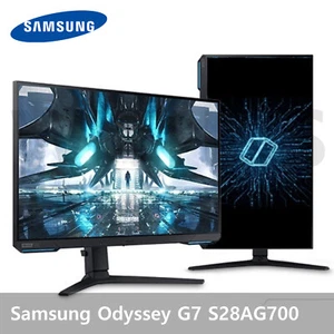 SAMSUNG Odyssey G7 S28AG700 IPS UHD Gaming Monitor 144Hz HDMI 2.1 HDR400 G-Sync - Picture 1 of 6