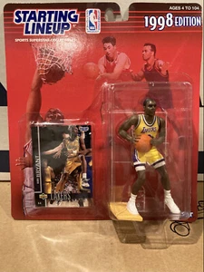 1998 Kobe Bryant Starting LineUp Basketball-MOC Yellow Lakers Jersey ๐ฅ๐ฅ๐ฅ - Picture 1 of 7