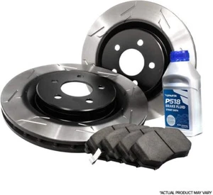 2010 Camaro Sparta Evolution Front & Rear Performance Brake Upgrade Kit with Pad - Picture 1 of 5