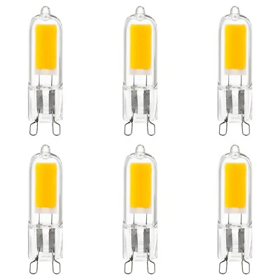 6-Pack Sunlite LED G9 Base Bulbs, 2W (25W Equal), 200 Lumen, 3000K Warm White - Image 1 of 4