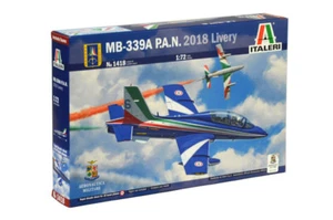 Italeri 1418 1/72 Aircraft Model Kit Aeronautica Militare MB-339 A P.A.N 2018 - Picture 1 of 1