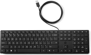 HP L96909-031 Black USB Keyboard UK - NEW - Picture 1 of 3
