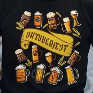 Camiseta unisex Funny Oktoberfest 2023 Beer Drinking Team - Imagen 1 de 8