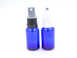 15 ml blaue Glasflaschen mit manipulationssicherer Zerstäuber Sprühkappe 156 Stück - Bild 1 von 8