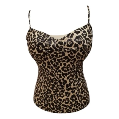 Corsé La Perla Ritmo acolchado con aros bustier leopardo Italia brillante para mujer 46/S Foto 1 de 4