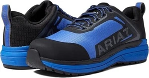 Ariat Outpace Day One Sneaker Women's 5.5 Baltic Blue Comp Toe Work Shoes KHD396 - Picture 1 of 12