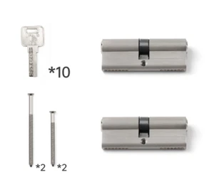 Zylinderschloss  Profilzylinder gleichschließend 2x 70 mm 40/30 NEU - Bild 1 von 1