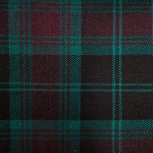 Irish Tartan Stoff Material mittelschwer County Carlow kariert Schurwolle 1 Meter - Bild 1 von 4