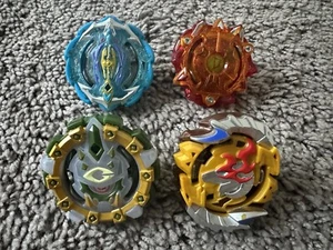 Beyblade Burst Turbo Kraken Diomedes Balar Cyclops Lote de 4 Hasbro Slingshock - Imagen 1 de 2