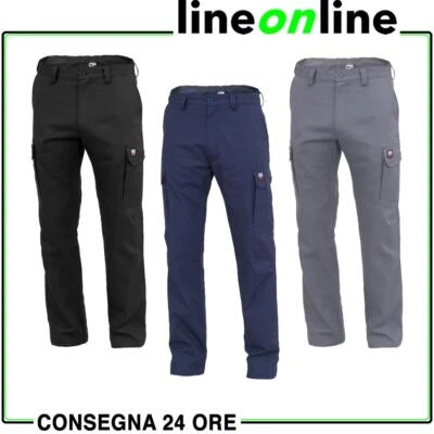 Pantaloni da lavoro Siggi Amsterdam Heavy 20PA1187 multitasche 100% cotone