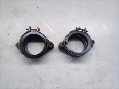 1996 Polaris Indy 500 EFI Rubber Intake Boots Throttle Body Carb Mount Flanges - Image 1 of 4