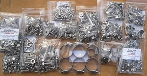 MG Midget AH Sprite Nut and Bolt Kit inc Frogeye - Stainless (NOT Rubber Bumper) - Picture 1 of 1