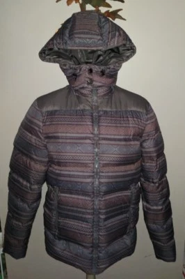 Benetton Frost Research Dept Down Puffer Parka Esquí Abrigo Chaqueta Ciruela M Mujer Foto 1 de 4