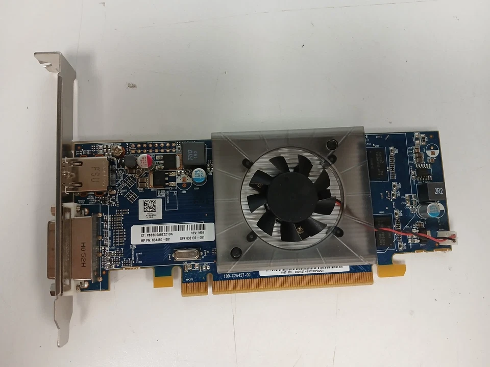 AMD Radeon HD6450 HP 634480-001 graphics video card - Image 1 of 4