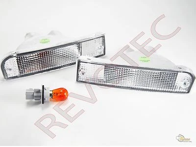 Clear Bumper Signal Lights Lamps RH & LH For 92 93 94 95 Toyota 4Runner  - Image 1 of 2