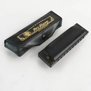 HOHNER Pro Harp in "C" Black Vintage - Picture 1 of 12