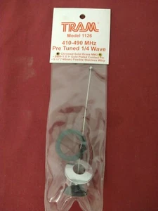 UHF 1/4 WAVE NMO VOREINGESTELLT 410-490 MHz ANTENNE MOTOROLA KENWOOD ICOM MOBILFUNKGERÄTE - Bild 1 von 4