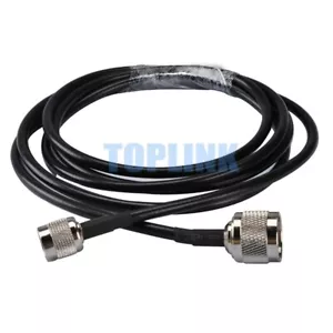 3Ft RP-TNC Male ( Female Pin ) to N Male Plug RF Pigtail Coaxial Cable RG58 1M - Picture 1 of 3
