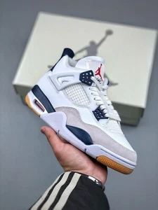 Nike SB X Air Jordan 4 Mid Retro 'Navy' - Picture 1 of 6
