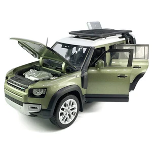 1/18 Scale Land Rover Defender 110 Model Toy Car Diecast Metal Toy Vehicle Green - Picture 1 of 17