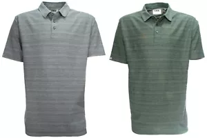 Linksoul LS1247 Polo uomo in jersey di cotone a righe manica corta, grande - Foto 1 di 9