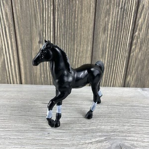 Vintage Imperial Toy Black Horse Stallion Figure 1975 - Picture 1 of 16