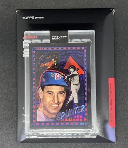 Topps Project 2020 - 1954 Topps Baseball #250 Ted Williams por EFDOT #74 con caja - Imagen 1 de 2