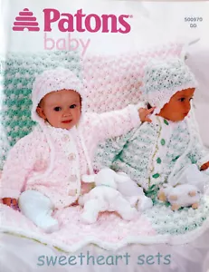 Knitting Pattern Baby Jackets Hats Bunting Bag Blankets 3 to 24 Months 500970 - Picture 1 of 5