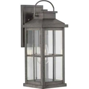 Progress Lighting Williamston 1-Light Antique Pewter Large Wall Lantern Light - Picture 1 of 12