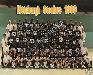 1980 PITTSBURGH STEELERS FOOTBALL TEAM 8X10 PHOTO PICTURE - Picture 1 of 1