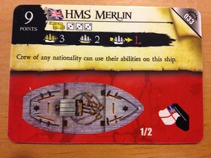 Pirates Rise of the Fiends #033 HMS Merlin Pocketmodel CSG come nuovo - Foto 1 di 1