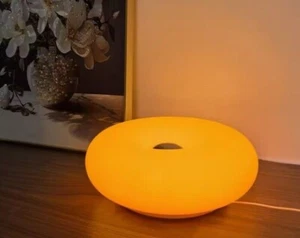 Doughnut Table Lamp Side Light Design Style Touch RGB Ambient Light Bedroom UK - Picture 1 of 5