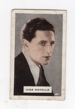 Australian Licorice British Film Stars 1934. Ivor Novello