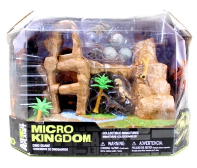 Animal Planet Micro Kingdom Dino Quake Coleccionable Miniaturas Dinosaurio Set (1A) Foto 1 de 4