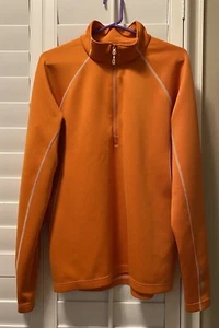Camisa Sunice Hombre Mediana Naranja Tirar Sobre Cuarto Cremallera Correr Seco Activo Adulto - Imagen 1 de 4