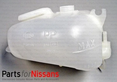 Tanque de recuperación de refrigerante genuino Nissan 1989-1993 S13 240SX NUEVO OEM Foto 1 de 2