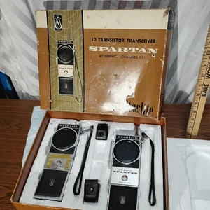 Walkie talkie ricetrasmettitore 10 transistor Star-lite Spartan Wr3000 vintage nuovo - Foto 1 di 7