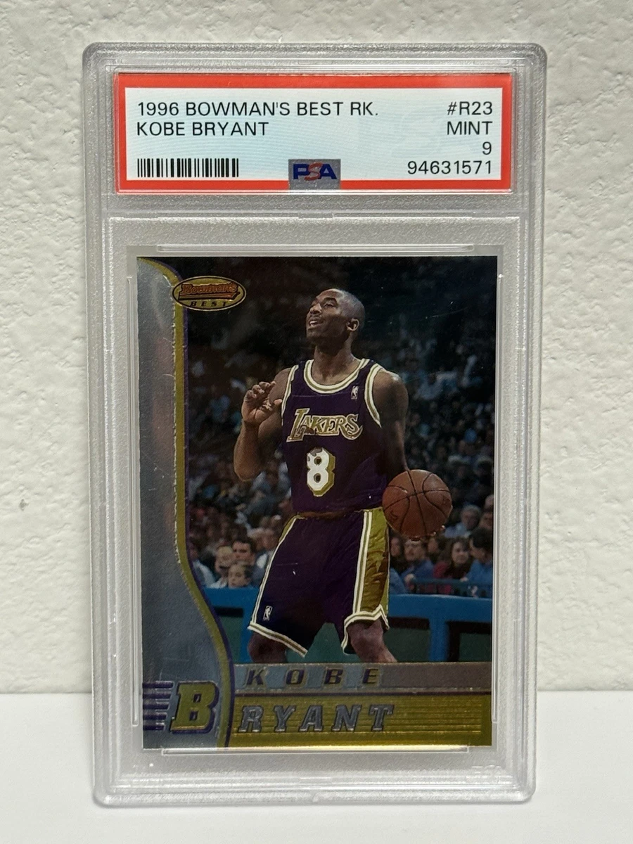 Bowman Kobe Bryant Basketball 1996-97 Season Sports Trading Cards